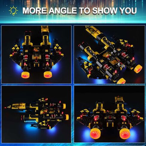 LED Light Kit for Lego 10334 Retro Radio Set, Compatible with Lego 10334Building Blocks Model(Not Include Blocks Set) in Kuwait