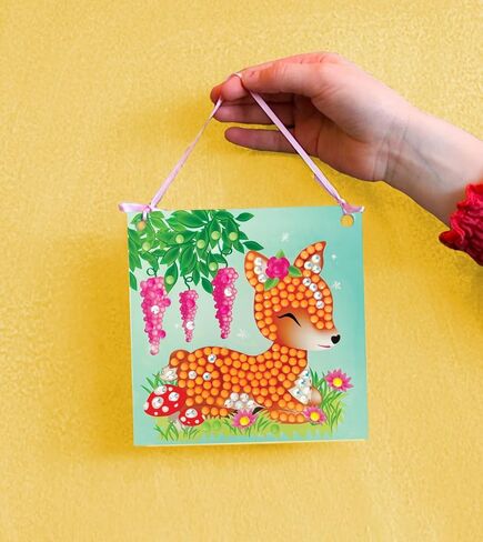 Woodland Animal Friends Diamond Dazzling Gems Art Kit to Make, Display and Share in Saudi Arabia