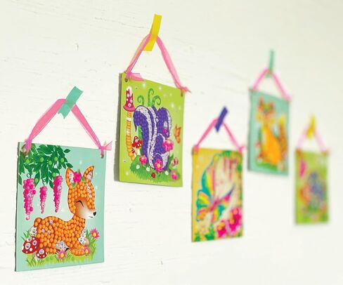 Woodland Animal Friends Diamond Dazzling Gems Art Kit to Make, Display and Share in Saudi Arabia