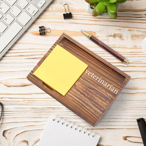 Veterinarian Appreciation Gifts for Vet Sticky Note Holder, Thank You Gift Veterinary Graduation Week Gifts Self-Stick Note Pad Holders for Animal Doctor TZP72 in Kuwait