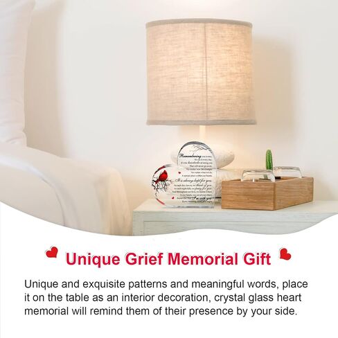 Memorial Gifts for Loss of Mother Acrylic Heart Bereavement Sympathy Condolence in Remembrance Loving Mom Plaque Gifts Funeral Favors Sign Sympathy Gifts for Loss of Mom in Memory of Mom in Saudi Arabia