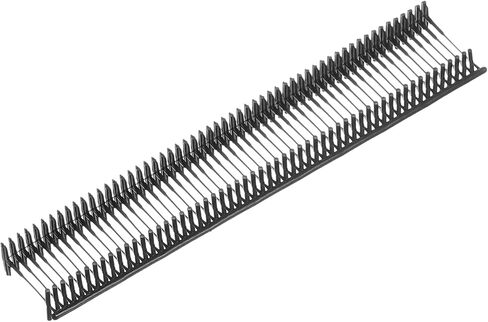 uxcell 1000pcs Standard Tagging Gun Fasteners 50mm Tagging Barbs Pins PP Plastic Tag for Price Tagging Gun, Clothing Tags Gun Attachments for Clothes Bag Fabric, Black in Saudi Arabia