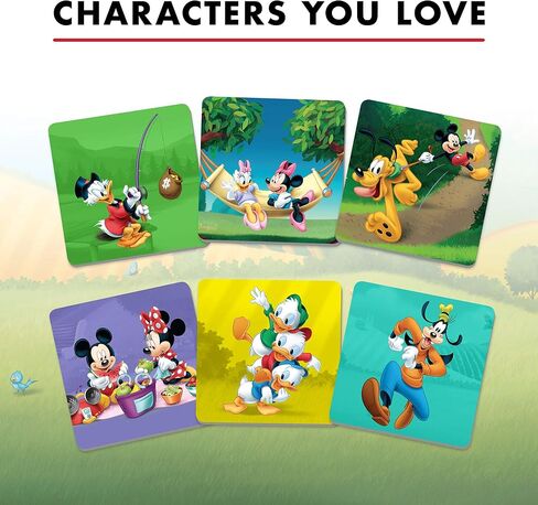 Wonder Forge Mickey Mouse Matching Game | Build Focus and Memory with Classic Disney Characters | Fun and Engaging Activity for Kids Ages 3+ in Saudi Arabia