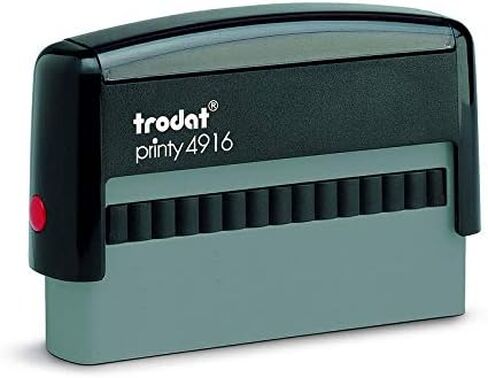 Trodat Replacement Ink Pads 6/4916 - Pack of 2 - Red Ink - for The Printy 4916 in Kuwait