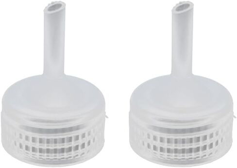 BESPORTBLE 20pcs Transparent Plastic Brine Shrimp Hatchery Caps for Aquarium Fish Tank, Easy-to-Use Shrimp Egg Incubator Lid for Bottles, Practical Breeding Tool for Fish Breeding and Aquarium in Kuwait