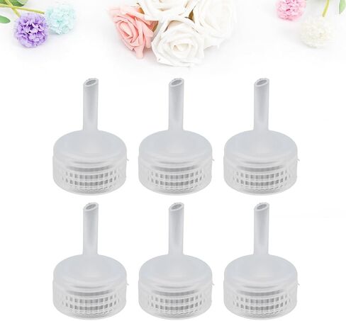 BESPORTBLE 20pcs Transparent Plastic Brine Shrimp Hatchery Caps for Aquarium Fish Tank, Easy-to-Use Shrimp Egg Incubator Lid for Bottles, Practical Breeding Tool for Fish Breeding and Aquarium in Kuwait