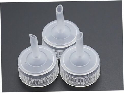 BESPORTBLE 20pcs Transparent Plastic Brine Shrimp Hatchery Caps for Aquarium Fish Tank, Easy-to-Use Shrimp Egg Incubator Lid for Bottles, Practical Breeding Tool for Fish Breeding and Aquarium in Kuwait
