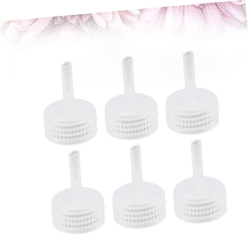 BESPORTBLE 20pcs Transparent Plastic Brine Shrimp Hatchery Caps for Aquarium Fish Tank, Easy-to-Use Shrimp Egg Incubator Lid for Bottles, Practical Breeding Tool for Fish Breeding and Aquarium in Kuwait