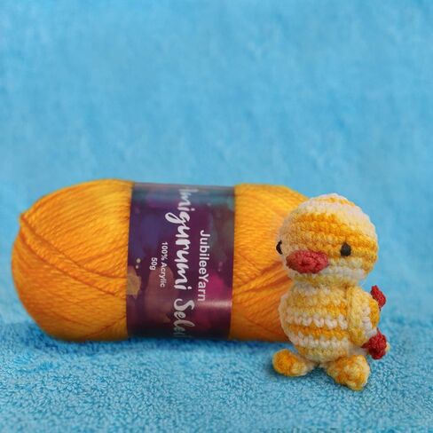 Jubileeyarn Amigurumi حدد الغزل - الاكريليك الطفل - ظلال البني - 4 skeins in Kuwait