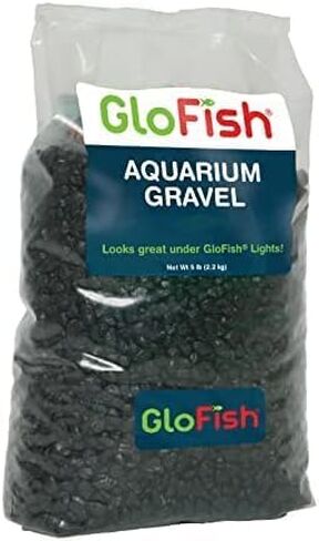 Glofish Aquarium Gravel, Solid Black, 5-Pound Bag in Saudi Arabia