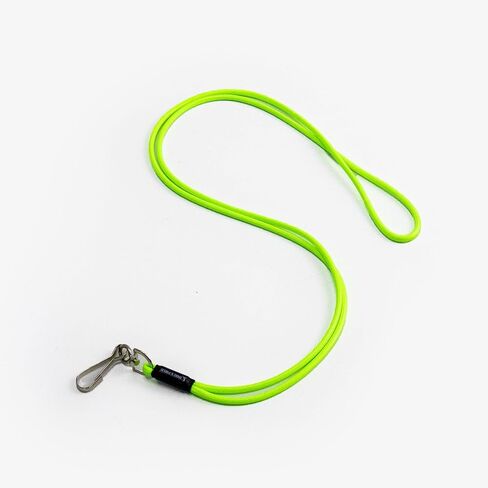 Dog & Field Signature Dog Whistle Lanyard – Lightweight, Stylish & Durable Whistle Lanyard for Dog Training – Comfortable Rubber Hardware – 8 Colours - Lime Green in Kuwait
