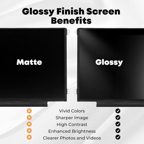 11.6" Matte LCD Screen Replacement N116BGE-E32 - Laptop LED Display 1366x768 HD, Non-Touch, EDP 30 Pins - fit for Lenovo, Asus, Acer, HP - with Tool Kit in Saudi Arabia