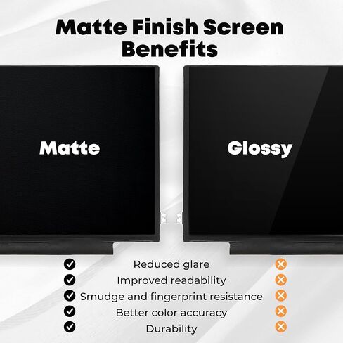 11.6" Matte LCD Screen Replacement N116BGE-E32 - Laptop LED Display 1366x768 HD, Non-Touch, EDP 30 Pins - fit for Lenovo, Asus, Acer, HP - with Tool Kit in Saudi Arabia