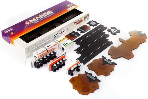 M.A.R.G.E. by Candylab Toys- Rogue Echoes Set, Handmade wooden vehicles with puzzle roads and accessories in Saudi Arabia