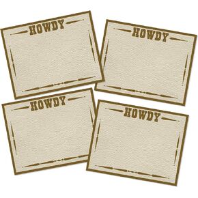 Eureka 650343 Wild Wild West لاصق اسم الطالب العلامات للفصول الدراسية والرحلات الميدانية ، 2.875 "× 2.25" ، متعدد الألوان ، 40 قطعة