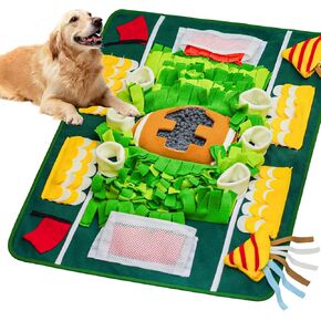 Snuffle Mat for Dogs Large Breed, 23.6''x31.5'' Interactive Sniff Mat for Dogs, Slow Feeder Dog Treat Mat for Training and Stress Relief, Slow Feeding Game for All Breeds