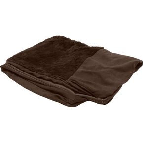 غطاء سرير الكلب البديل في Furhaven ، على طراز الأريكة ، على طراز الأريكة ، قابلة للغسل الماكينة - قابلة للغسل - إسبرسو ، كبير