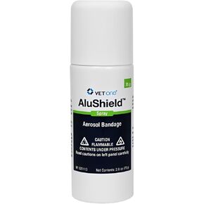 Aerosol Vetone Alushield ضمادة Pet Care 75g.-L8