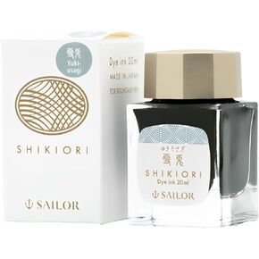 Sailor Shikiori (Four Seasons) Fountain Pen Bottled Ink, Kusa-asobi (Playing in The Grass) Series, Yuki-Usagi (Snow Rabbit) Winter, 20ml, 13-1008-236