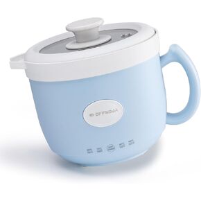 Offnova Wax Melter 1.2L ، مجموعة صنع شموع 35 أوقية مع سكب صنبور مناسب للشمعة DIY Hobbyist Wax أكثر دفئًا ، وسهل التنظيف ، هدية للمرأة ، والأزرق