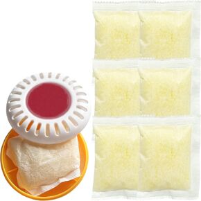 6 Pack Odor Absorber Carbon Filter Refills for Munchkin Step Diaper Pail, Odor Eliminator for Arm & Hammer Puck Baking Soda Cartridge