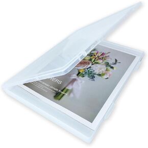 حماة المجلات لهواة الجمع - Clear Magazine Display Storage Certage Certificate Case Case for Book Newspaper Comic ، 12 × 9 × 0.8 بوصة