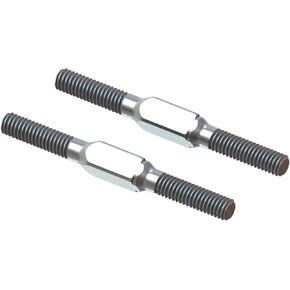Arrma Steel Turnbuckle ، M4x45mm Silver (2): Exb ، Ara340176 ، Medium