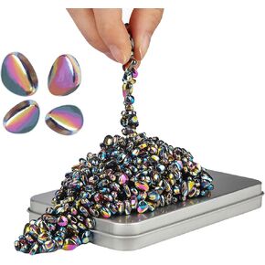 550+pcs Ferrite Putty Fidget Toys | Ultimate Stress Relief & Focus Tool for Adults | Reusable Desk Toy for Office Anxiety & Sensory Play | The Best Gift and Time-Killer for Adults