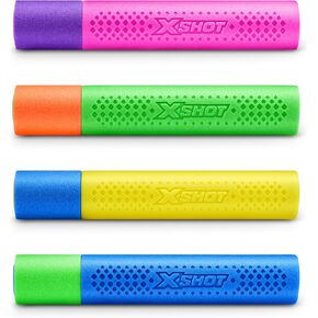 XSHOT Water Foam Blaster by ZURU, Water Toy, Water Battles, Big Water Toy for Children, Teen and Adults (4 Pack)