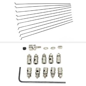 Hobbypark RC Plane Pushrod Connector Soptspers D1.3mm & z style سحب/دفع قضبان φ1.2mm x l180mm