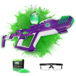 Gel Blaster Starfire XL - Glow -in -the -dark subersized toy gel beads مع حبات تعتمد على الماء - شبه ، أوضاع كاملة ، وأسلوب ثمر و FPS القابلة للتعديل - الألعاب الخارجية والألعاب - تتراوح أعمارهم بين 14+