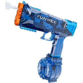 2 Pack Electric Water Guns, Full Automatic Electric Squirt Gun High Capacity 500+ Water Blasts, Long Range Water Pistol Blaster Soaker, Summer Outdoor Pool Auto Water Toy for Adult Kid in Kuwait