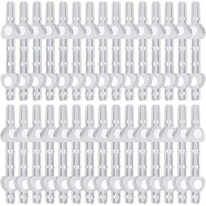 15 Pairs Clear Boutonniere Magnets, Magnetic Corsage Fasteners Floral Boutonniere Magnets Corsage Pin Brooches Flower Magnet for Wedding Bride Corsage Making Accessories