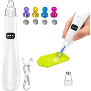 Electric Diamond Painting Pen,3 Adjustable Suction Mode & Rechargeable,with Vacuum Pump,4pcs Diamond Art Locator Accessories & 2 Replacement Tips – Faster DIY Art Pickup Tool Kit