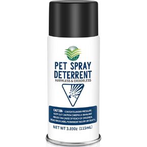 Cat Spray Deterrent System, Pet Deterrent Device Refill, CATSSS Refill [ 3.89Oz & 1 Pack ] Safe for Cats & Dogs Motion Activated Pet Deterrent Spray System-Only Applicable to The First Generation