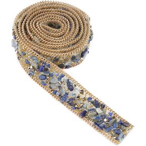 1M RIBBON ROLL CRYSTER CRYSTERSHAL CRYSTALS TRIM IRON ON PATCH FOR CLOSE BAG SHOSE DESOTION DERINGER