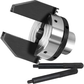 HAowosi 2-inch 2-Jaw,Woodworking Products Dedicated Pen Drilling Lathe Chuck,Pen Drilling Lathe Chuck Set with 1" X 8TPI Direct Thread