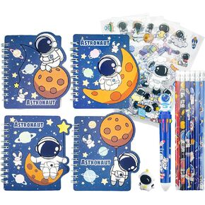 Small Cute Notebooks Set Of 4 -Journal Set for Kids Birthday Christmas Gift School Travel Secret Diary,Pocket Spiral Notebooks With Lined Pages