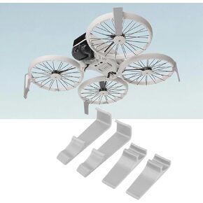 4PCS Landing Gear Extension for DJI Flip Drone Accessories Fly More Combo, Height Increasing Bracket, Anti-Scratch & Anti-Friction Legs Quick Release Kickstand for Drone Landing Protection