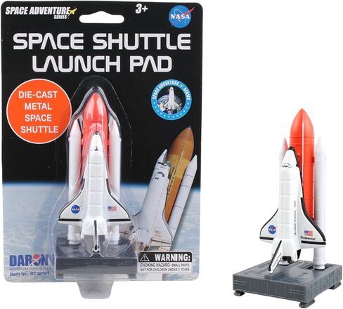 Daron NASA Space Adventure Series: Space Shuttle with Lights & Sounds & Figure, Approx 9" X 7", Medium in Saudi Arabia