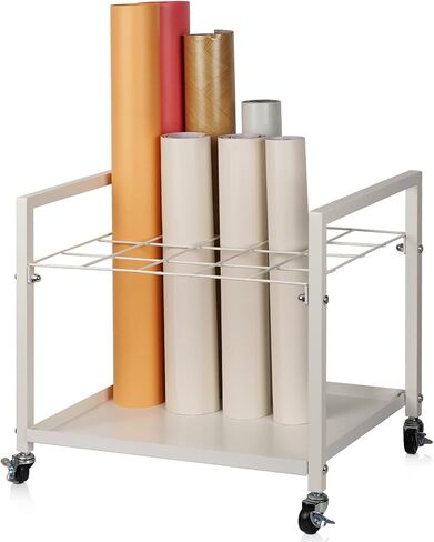 Blueprint Storage Rack Blueprint Holder Metal Blueprint Storage Cart with Wheels 12 Slots Roll File Holder for Home Office School to Storage Blueprint Poster Architectural (Black 12 Slots) in Kuwait