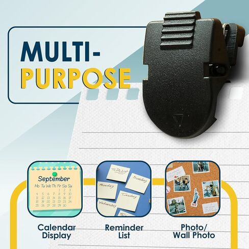 50 Pcs Cubicle Clips for Fabric Panels – Strong Hold Office Partition Hooks for Notes, Photos – Workspace Organization Accessories in Saudi Arabia