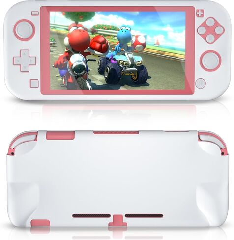 NANANINO Accessories compatible with Nintendo Switch lite, Switch lite Protective Case, Comfort Grip Case for Nintendo Switch lite, Switch lite Hard Shell Case - Pink in Saudi Arabia