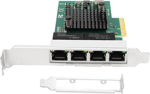 1Gb PCI-E NIC Network Card for Broadcom BCM5751-1P,10Mb/100Mb/1GbE Copper Single RJ45 Port, with Broadcom BCM5751 Chip,1GbE PCI Express 2.0 X1 Ethernet Adapter Support Windows/Linux/VMware in Saudi Arabia