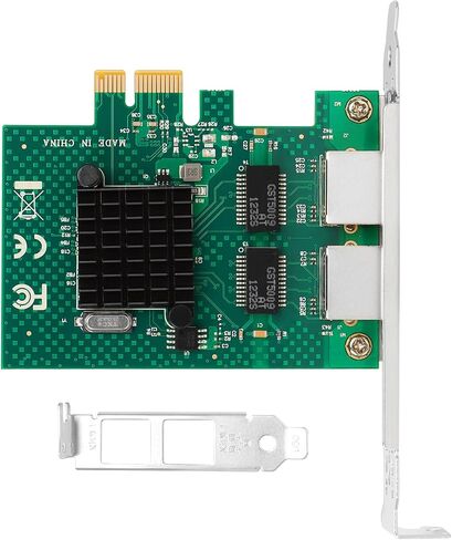 1Gb PCI-E NIC Network Card for Broadcom BCM5751-1P,10Mb/100Mb/1GbE Copper Single RJ45 Port, with Broadcom BCM5751 Chip,1GbE PCI Express 2.0 X1 Ethernet Adapter Support Windows/Linux/VMware in Saudi Arabia