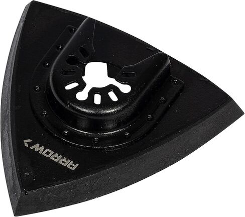 Arrow OSCTSV-1 Multipurpose Sanding Kit for Oscillating Tools for Wood and Metal, Universal, Fits Most Multitools, 10-Piece Set Includes Sanding Pad and 60-Grit, 120-Grit, and 240-Grit Sandpaper in Kuwait