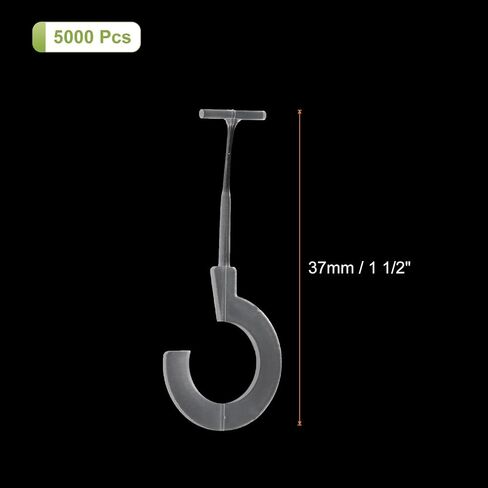 Meccanixity 5000 pcs j hook kodeners ، 1 1/2 بوصة وضع علامات بيضاء على السحابات إعادة ملء العلامات القياسية barb bablaners للملابس شنقا غرامة غرزة الأسعار العلامة علامة العلامة العلامة in Saudi Arabia