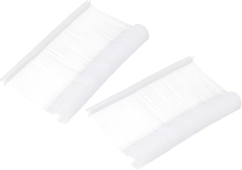MECCANIXITY 5000 Pcs J Hook Fasteners, 1 1/2 Inch White Tagging Gun Refill Fasteners Standard Tagging Barb Fasteners Plastic for Clothing Hanging Fine Stitch Price Refills Tag Label in Saudi Arabia
