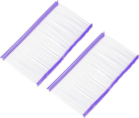 السحابات العلامات القياسية من Meccanixity ، بلاستيك منتظم ، علامات على تسمية البندقية القياسية لعلامة الأسعار لعلامة العلامة العلامات على العلامات 50 مم/1.97 بوصة ، حزمة من 3000 أرجواني in Kuwait