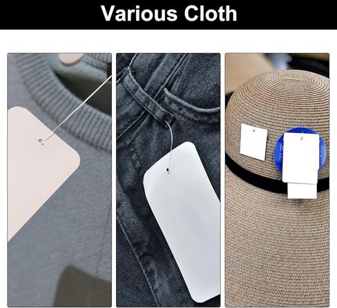 السحابات العلامات القياسية من Meccanixity ، بلاستيك منتظم ، علامات على تسمية البندقية القياسية لعلامة الأسعار لعلامة العلامة العلامات على العلامات 50 مم/1.97 بوصة ، حزمة من 3000 أرجواني in Kuwait